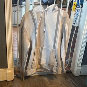 Striped Hoodie with Front Pocket